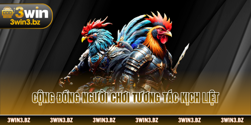 Cộng đồng người chơi tương tác kịch liệt