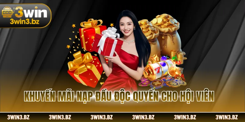 Khuyến mãi nạp đầu độc quyền cho hội viên