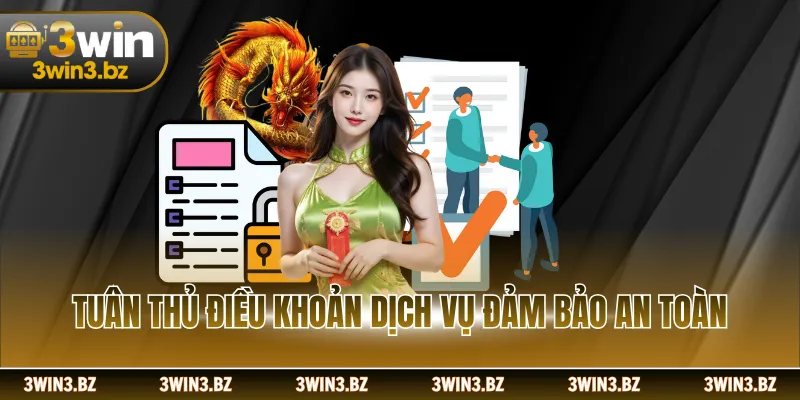 Tuân thủ điều khoản dịch vụ đảm bảo an toàn